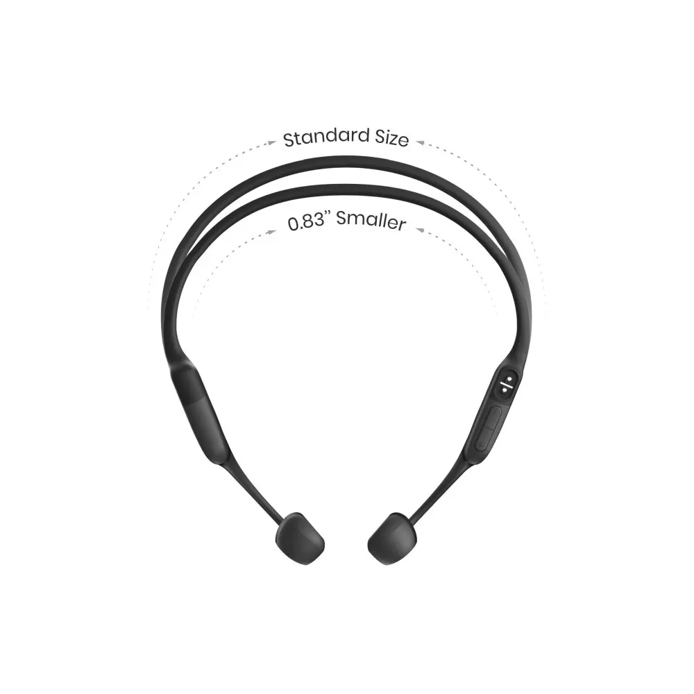 SHOKZ OpenRun MINI Bone Conduction Sports/Running Bluetooth Headphones Black