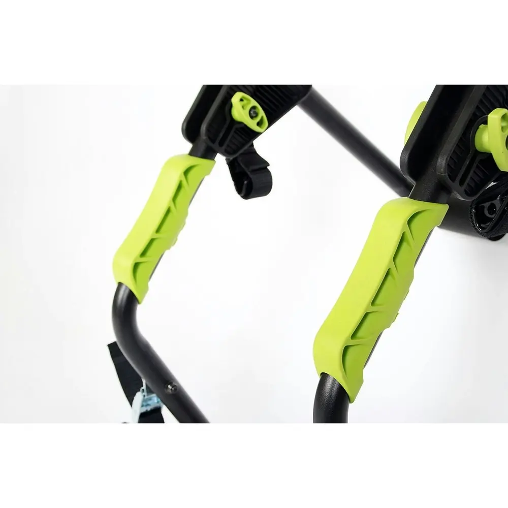 Buzzrack Colibri Trunk Mount 1-Bike Dual Arm Rack Bicycle Carrier Black/Green