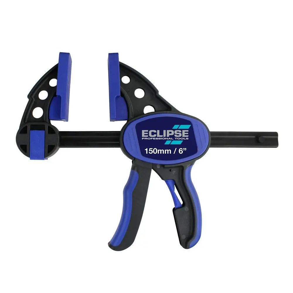 8PK Eclipse Pro Tools One Handed Bar Clamp 150kg Clamping Force Hand Tool 150mm