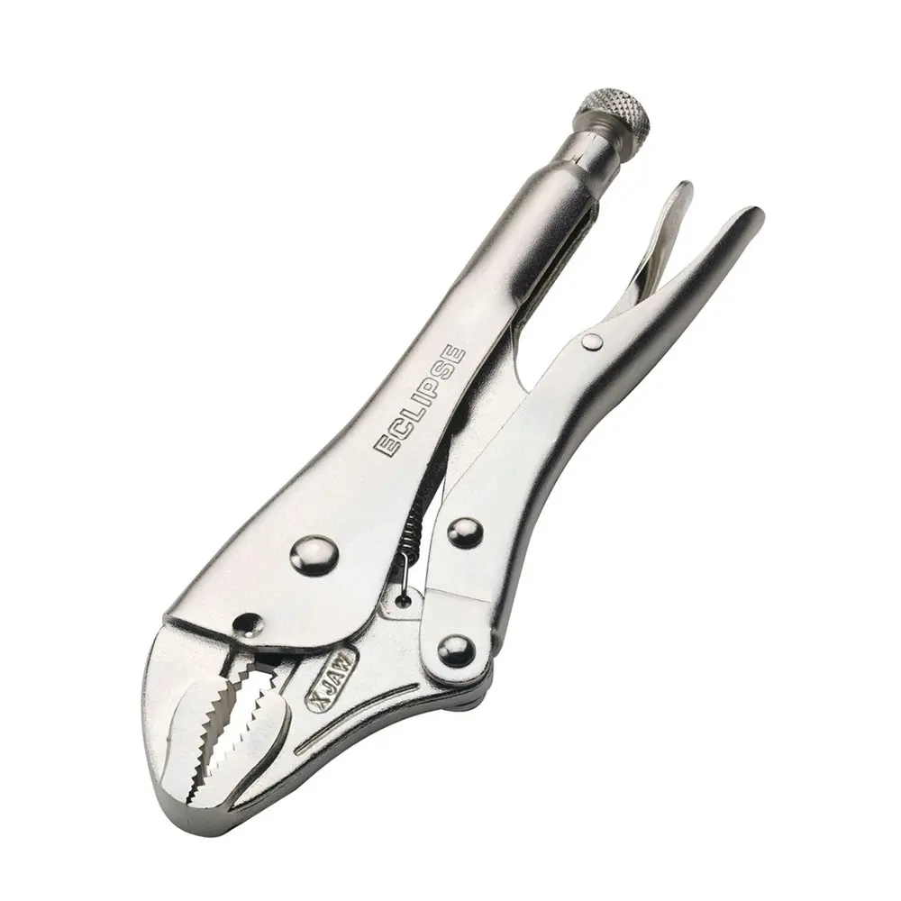 2PK Eclipse Pro Tools Chrome Locking Plier Predator Xtreme 250mm Gripping SLV