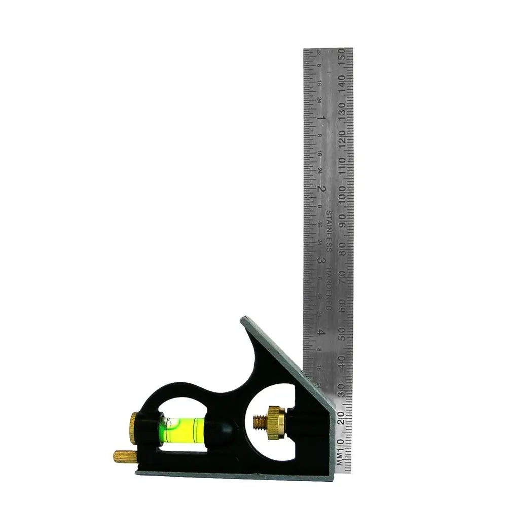 2PK Eclipse Pro Tools Combination Square Metric/Imperial 150mm S/Steel Tool