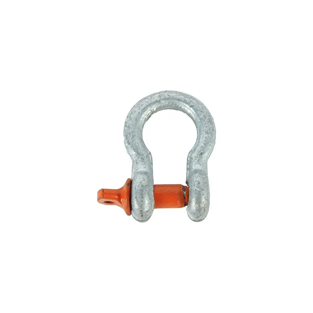 4x Thorny Devil Shackle Bow Grade S Screw Pin 500Kg Outdoor Camping 1/4 Silver