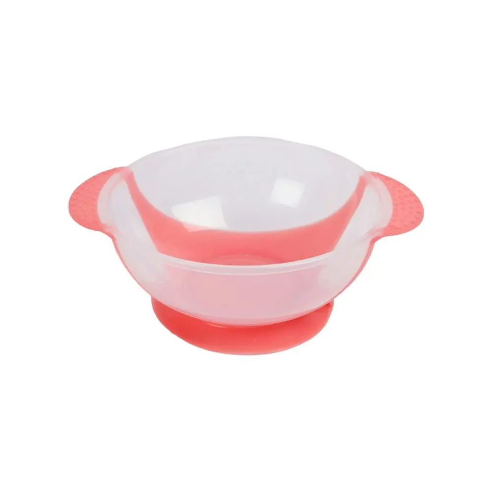 6x Cuddle Bug Baby/Toddler Feeding Suction Training Bowl Set 13x9cm Blue/Pink