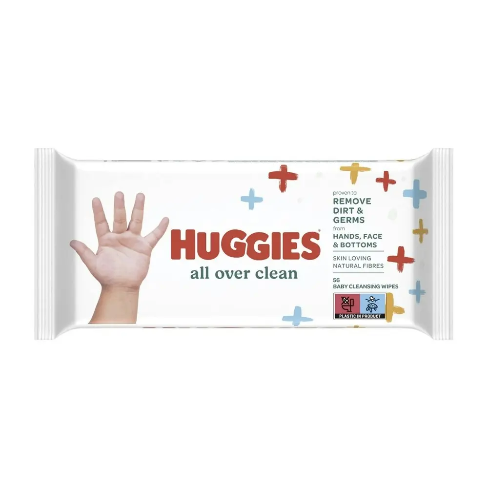 560pc Huggies Baby Dirt & Germ Removing Face Nappy Wet Wipes All Over Cleansing