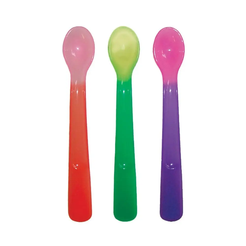 9x dreambaby Heat Sensing Color Changing Spoons Durable Baby/Toddler 4m+