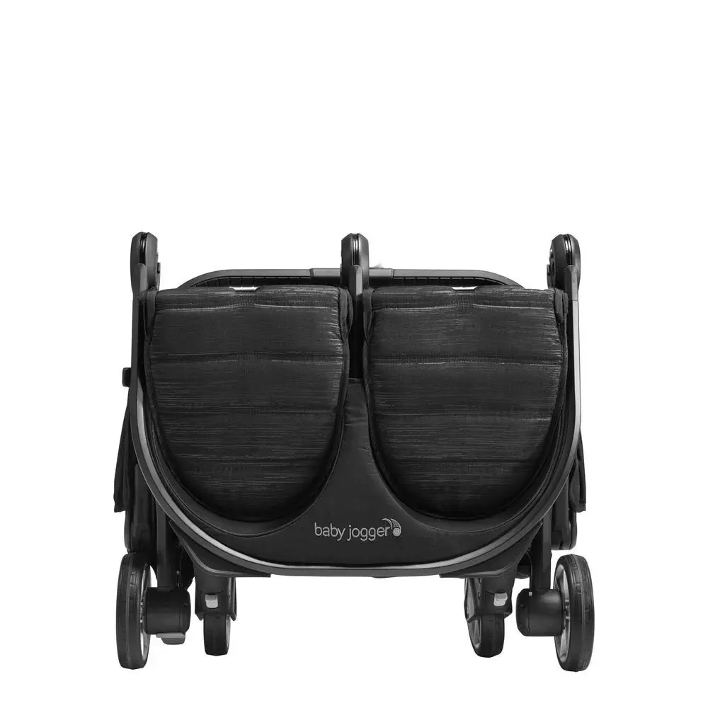 Baby Jogger City Tour 2 Double Pitch Baby Compact Travel Stroller/Pram Black