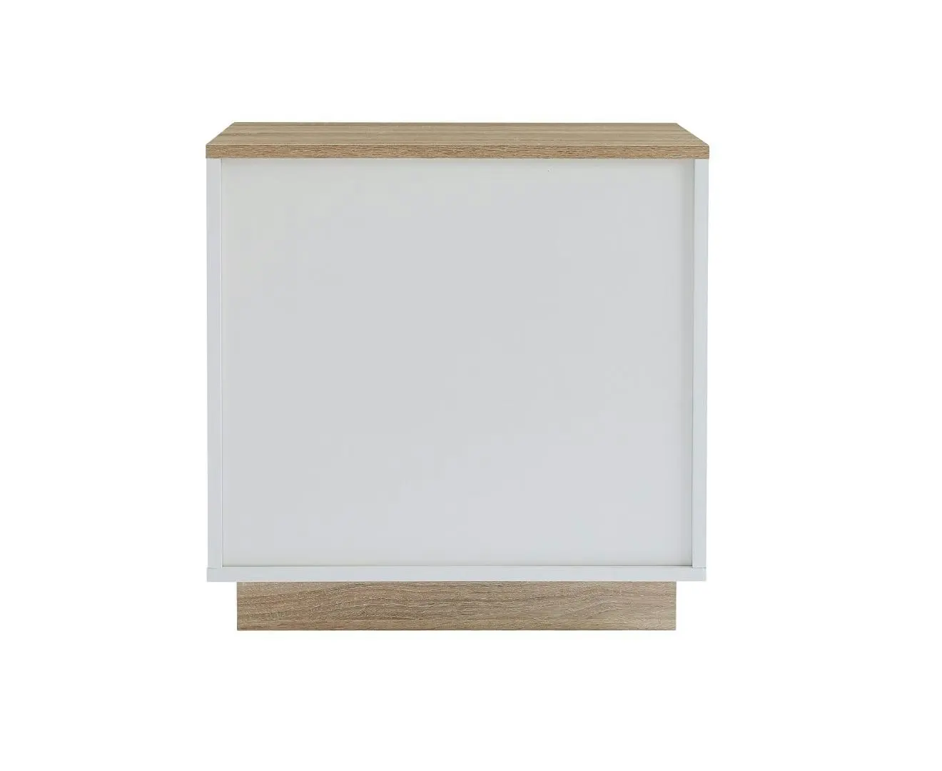 Ashley Coastal White Wooden Bedside Table