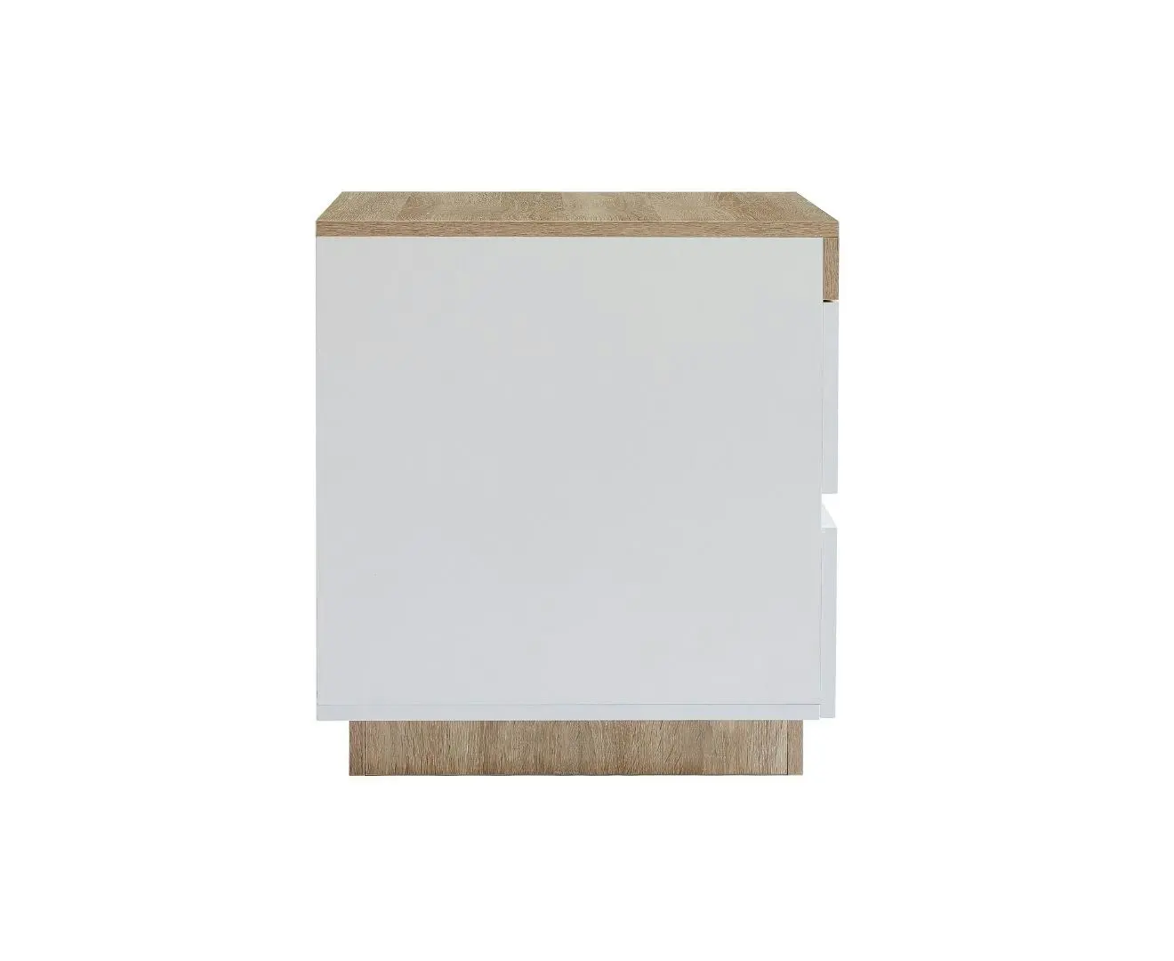 Ashley Coastal White Wooden Bedside Table