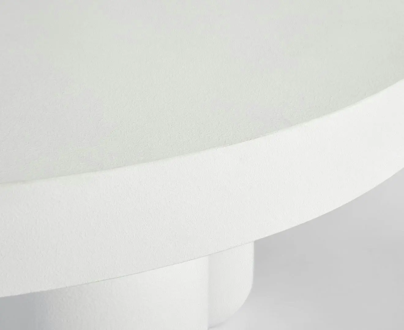 Julia White Round Coffee Table