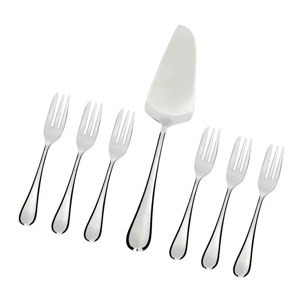 7pc Stanley Rogers Stainless Steel Chelsea Cake/Dessert Serving Utensil Set