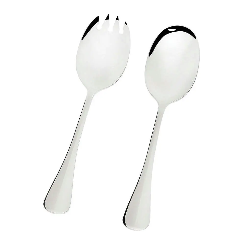 2pc Stanley Rogers Baguette Salad Servers Spoon/Fork Stainless Steel Cutlery