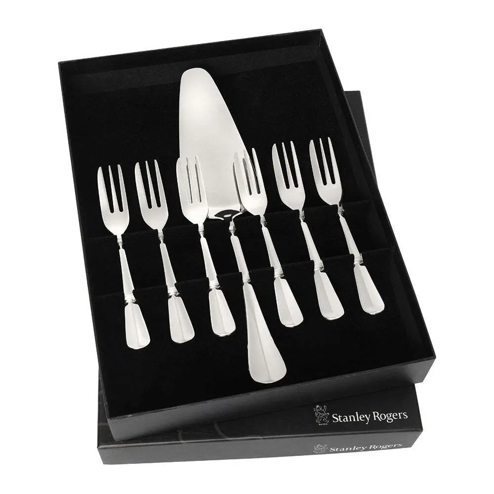 7Pc Stanley Rogers Stainless Steel Baguette Cake/Pie Food Serving Utensil Set