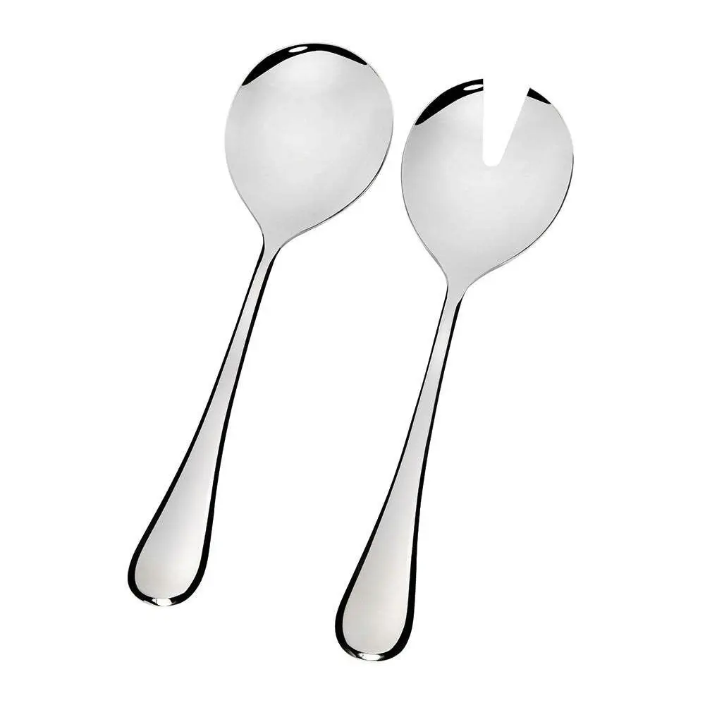 2pc Stanley Rogers Chelsea Stainless Steel Salad Server Utensil Tableware Set