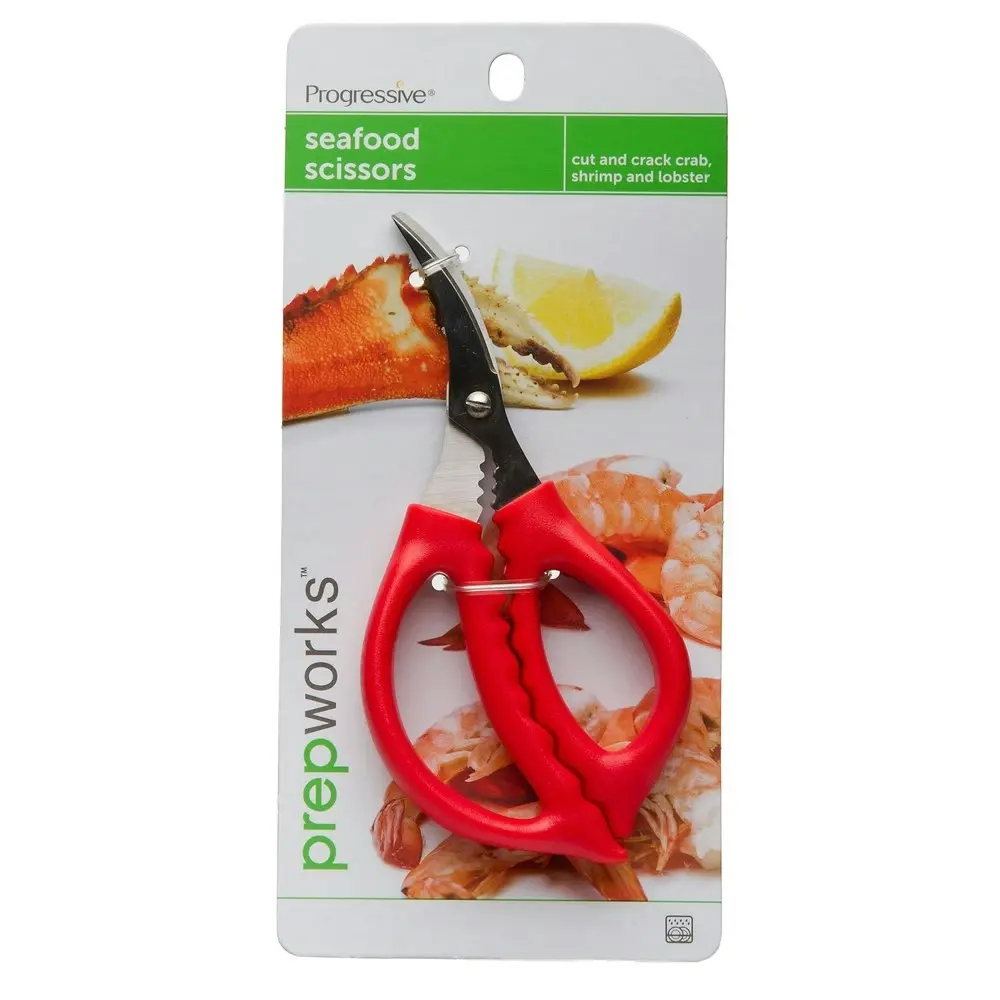 2x Progressive 22cm Prep Solutions Seafood Scissors Crab Cracking/Cutting Shears