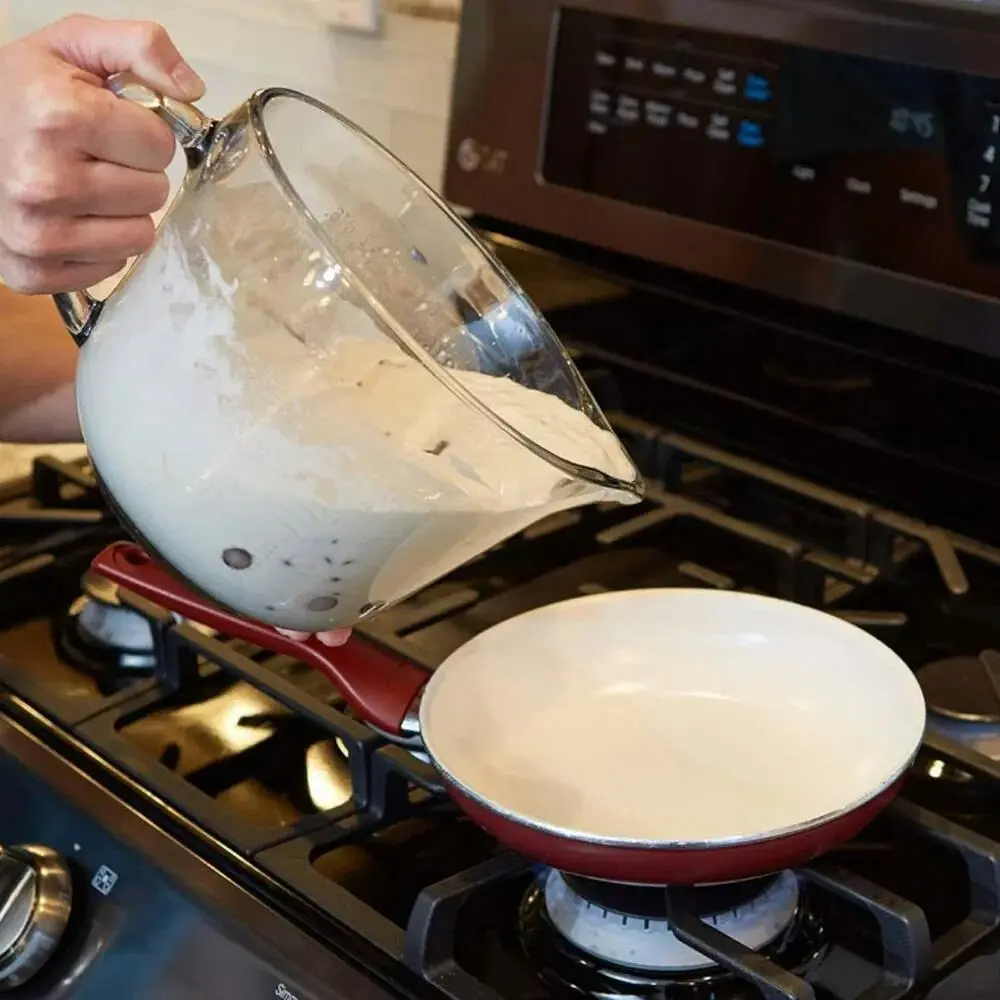 Anchor Hocking 2L/8-Cup Glass Batter Bowl Kitchen Baking Measuring Jug Clear