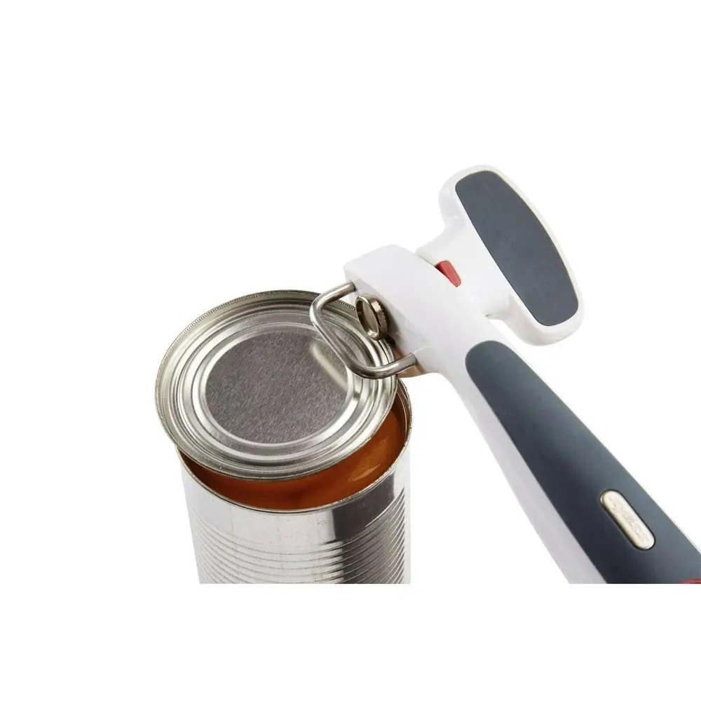 Zyliss Safe Edge Kitchen Lid Can Opener Stainless Steel Manual Handheld WHT/GRY