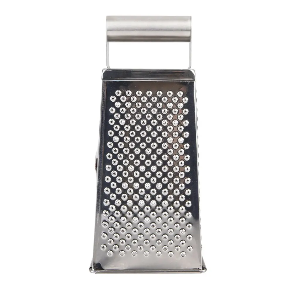 2x Appetito Stainless Steel Deluxe Grater 4-Sided Home/Kitchen Cooking Tool