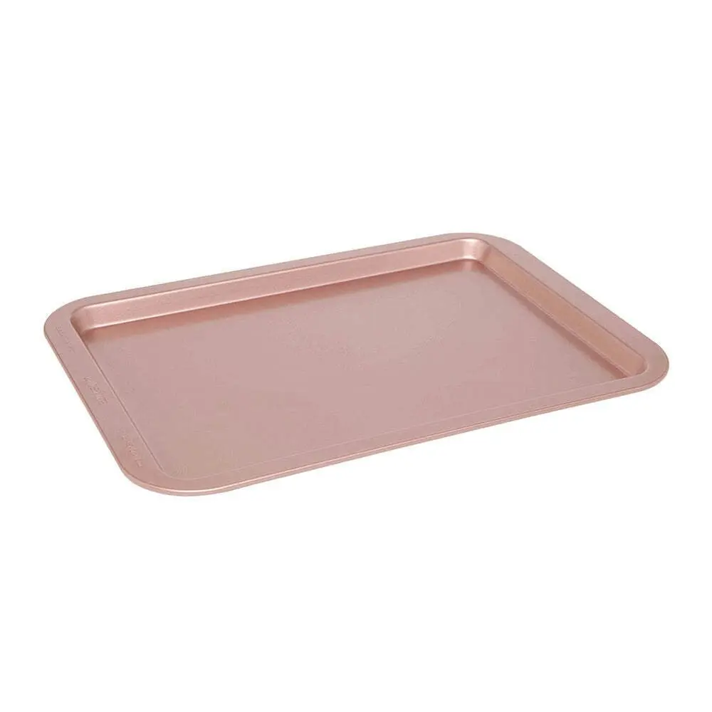 2PK Wiltshire Rose Gold Non-Stick Cookie Baking Sheet Pan Oven Tray 33.5cm