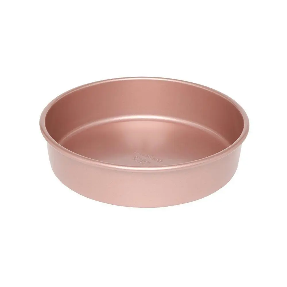 Wiltshire Rose Gold Round Non-Stick Cake Pan Baking Oven Safe Tin 20cm