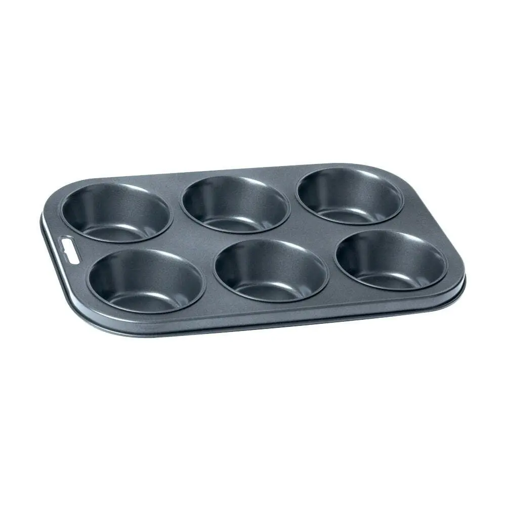 2x Wiltshire Easybake Non-Stick 6 Cup Cupcake/Muffin Pan Oven Safe Baking Tray