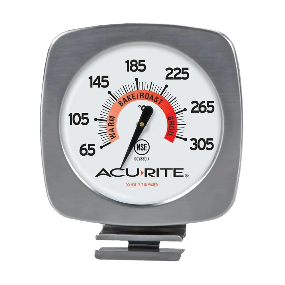 2x AcuRite Gourmet Oven Analogue Thermometer Celcius Home Kitchen Cooking