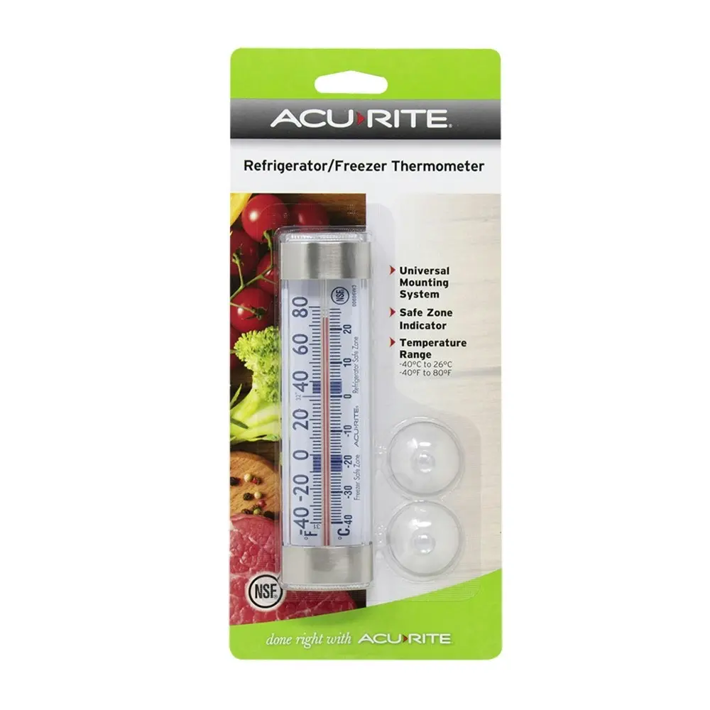 3x AcuRite Refrigerator/Freezer Thermometer Bar Home Kitchen Cooking Utensil