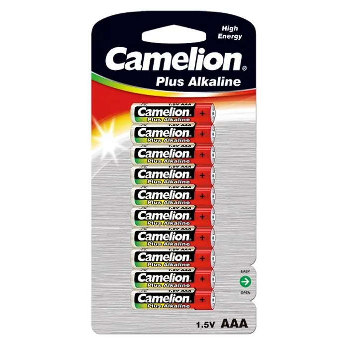 3x 10pc Camelion Plus Alkaline AAA LR03 1.5V Battery Power Cylindrical Batteries