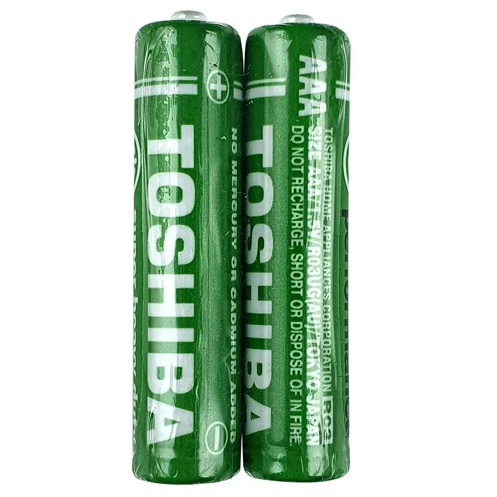 6x 2pc Toshiba Super Heavy Duty AAA Shrink Battery Lasting Cylindrical Batteries