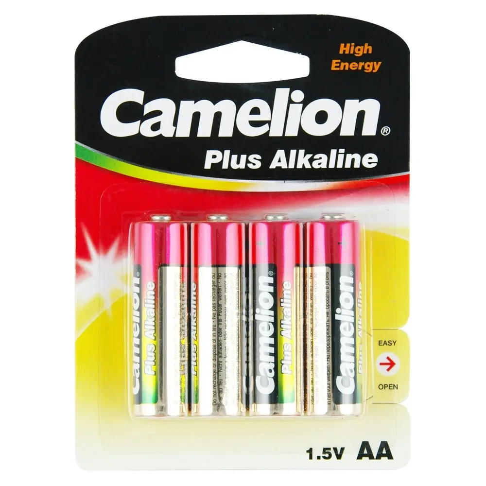 3x 4pc Camelion Alkaline AA 1.5V Battery Long Lasting LR6 Cylindrical Batteries