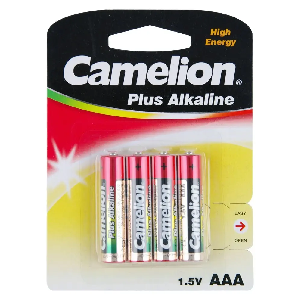 3x 4pc Camelion Alkaline AAA LR03 AM4 Battery 1.5V Micro Cylindrical Batteries