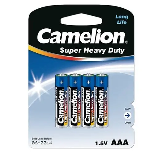 6x 4pc Camelion Super Heavy Duty AAA 1.5V Battery Household Lasting Batteries