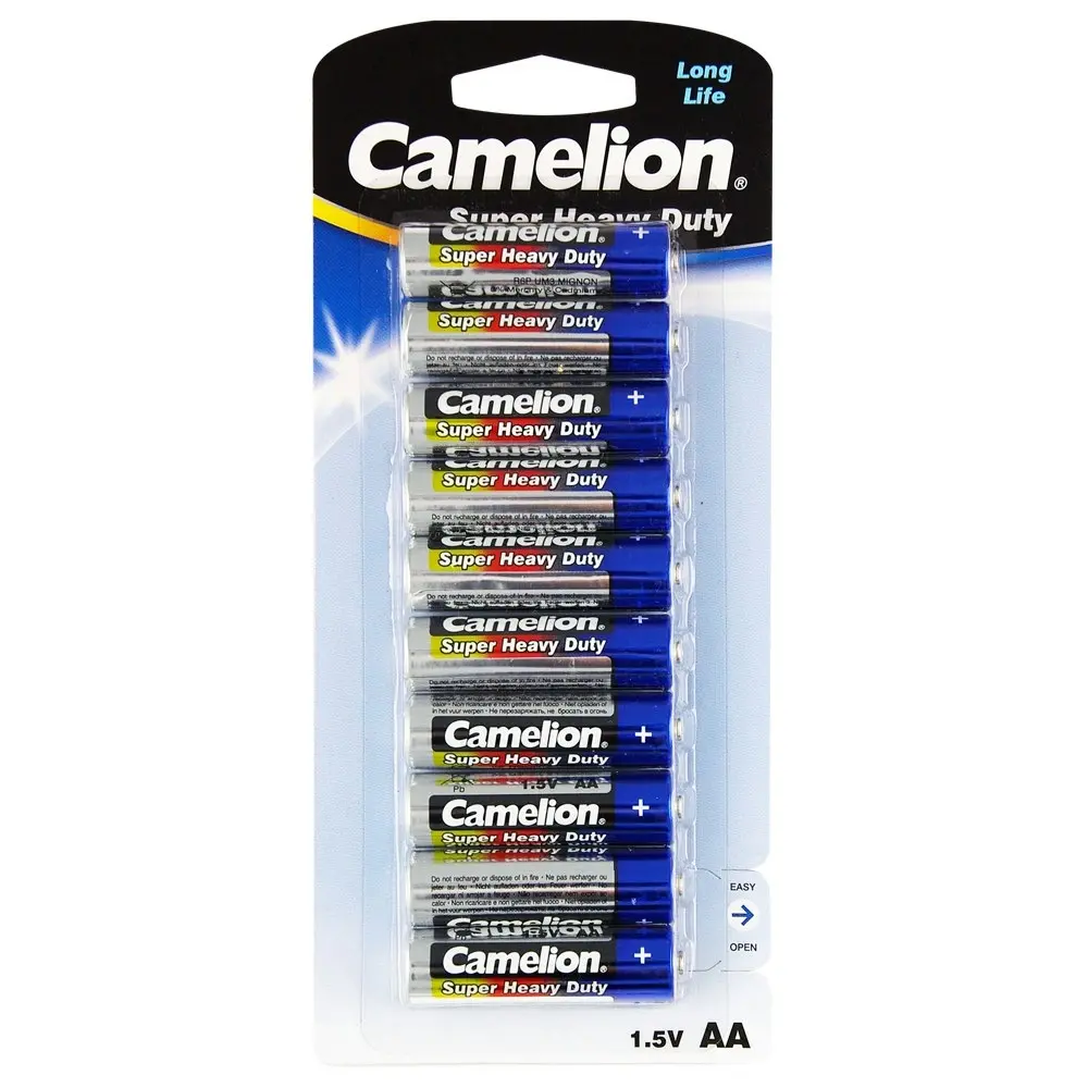 3x 10pc Camelion Super Heavy Duty AA 1.5V Battery Carbon R6P Power Batteries