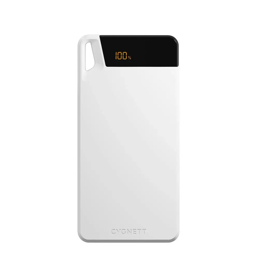 Cygnett Gen4 Boost 10000mAh Power Bank Portable External Battery Charger White