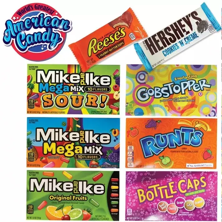 American Candy/Lollies/Sweets/Confectionary Showbag Mike & Ike/Hershey's/Reeses