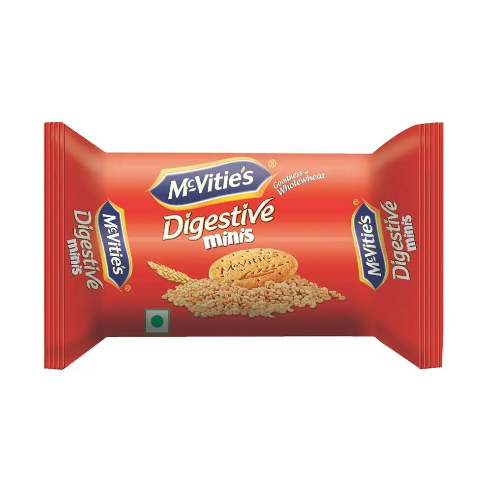 24x McVities 32.5g Digestives Mini Biscuits Packets Food Healthy Snacks Cookies