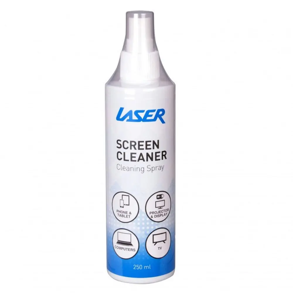 3PK Laser 250ml Cleaning Spray Cleaner for Electronics/Laptop Monitor PC Screens