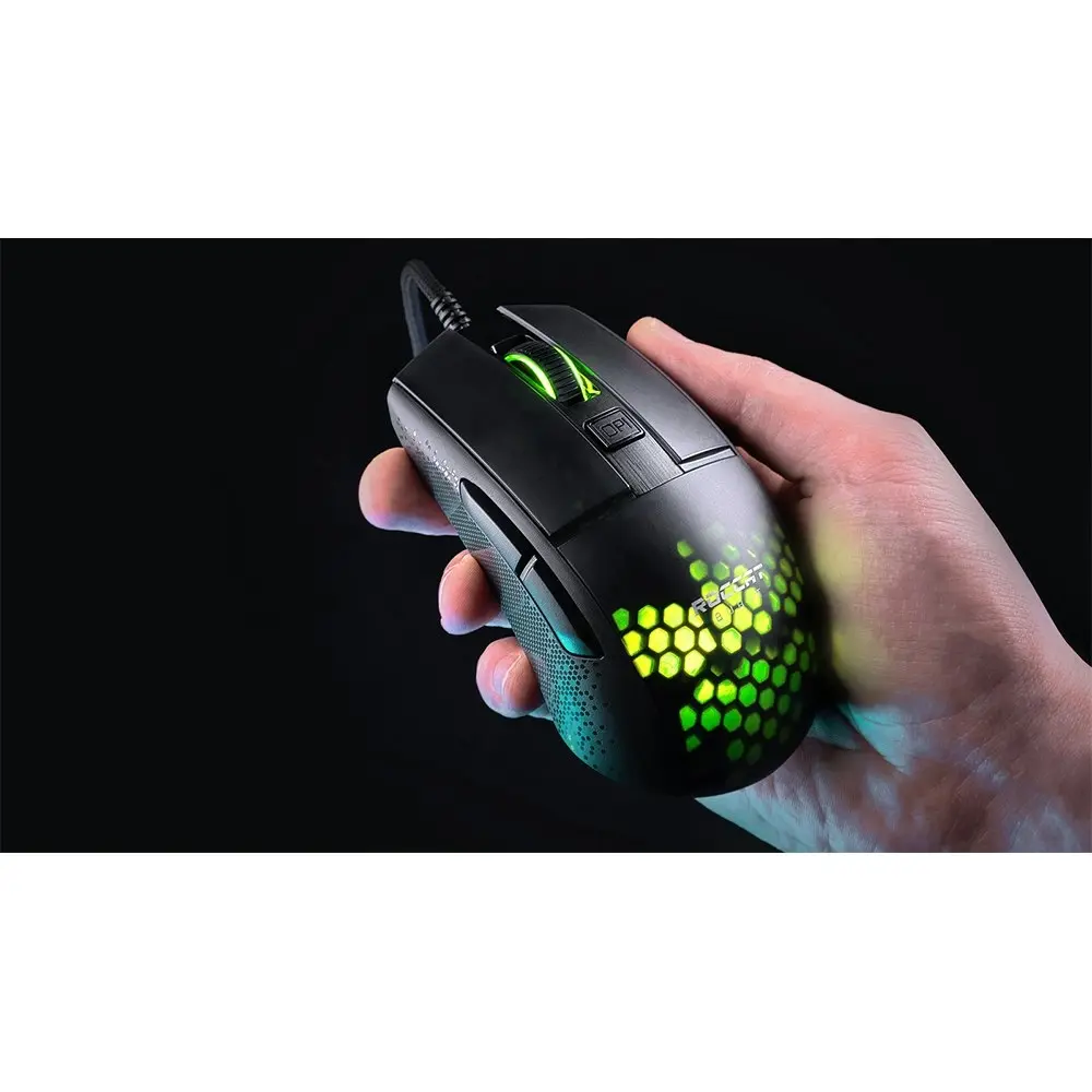 Roccat Burst Pro Lightweight Optical Pro Gaming Mouse For Windows 8/10/11 Black