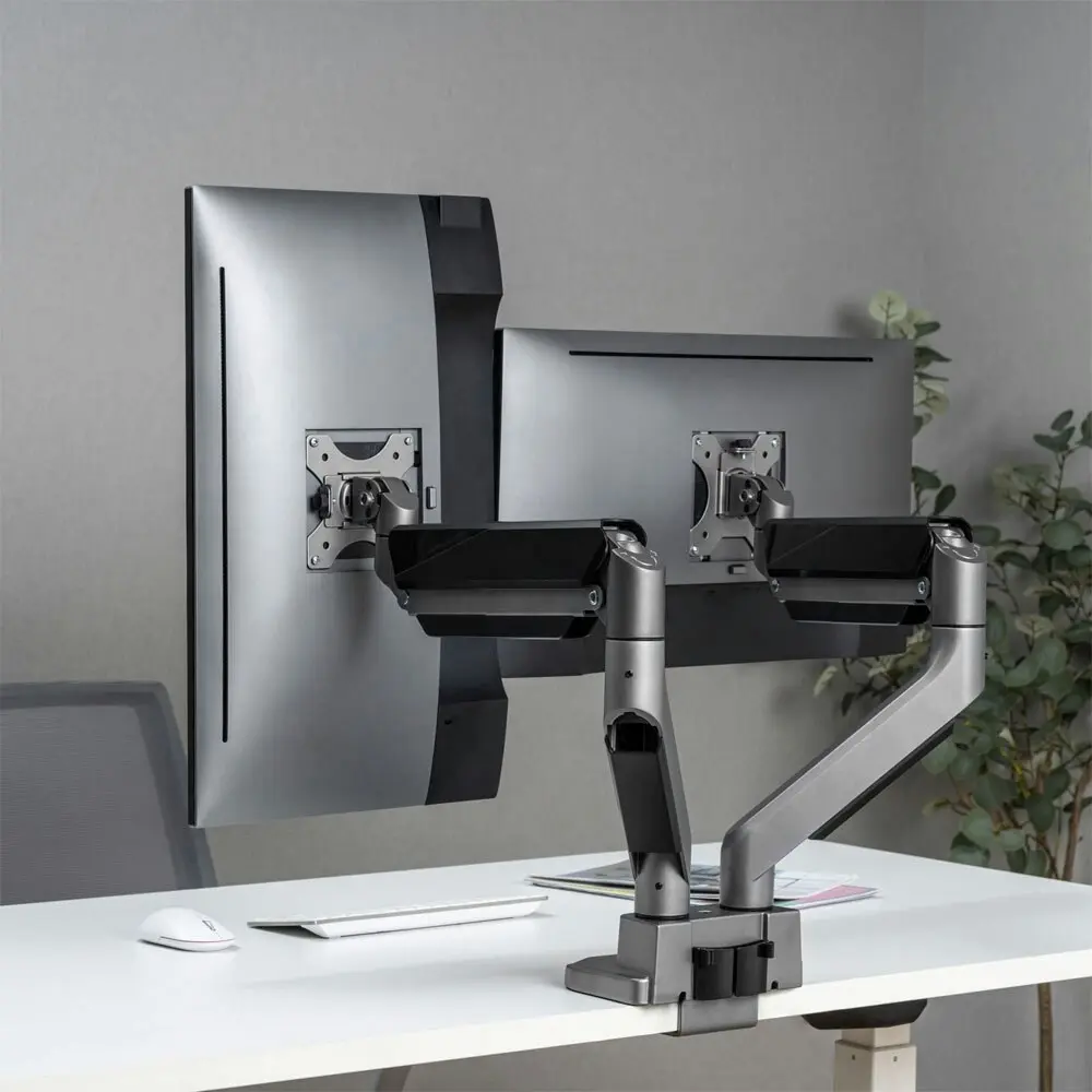 Activiva Heavy Duty Workspace Dual Monitor Screen Gas Spring Monitor Arm