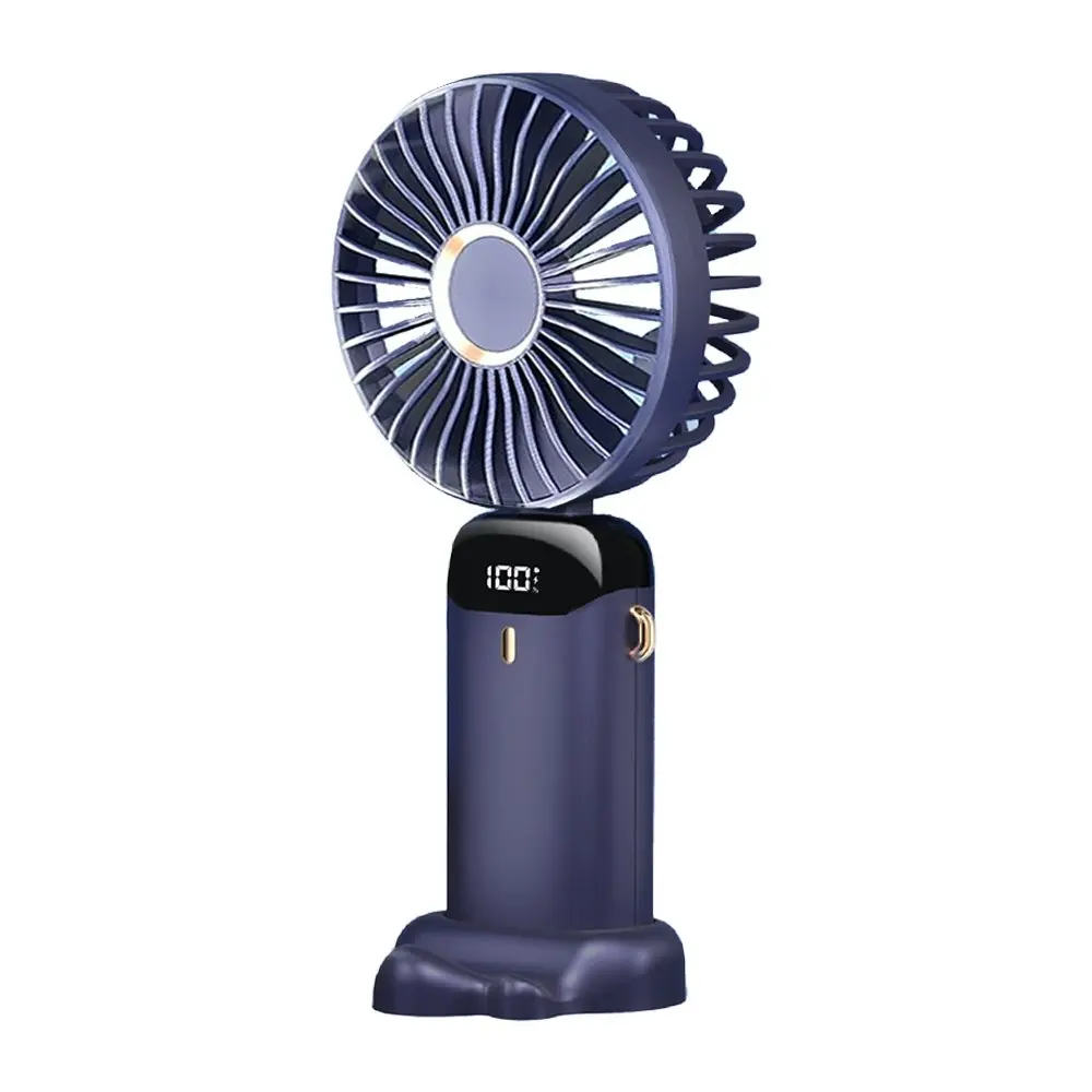 2x Koolmaxx 3 in 1 Rechargable Portable Ultra Adjustable Indoor/Outdoor Fan Blue