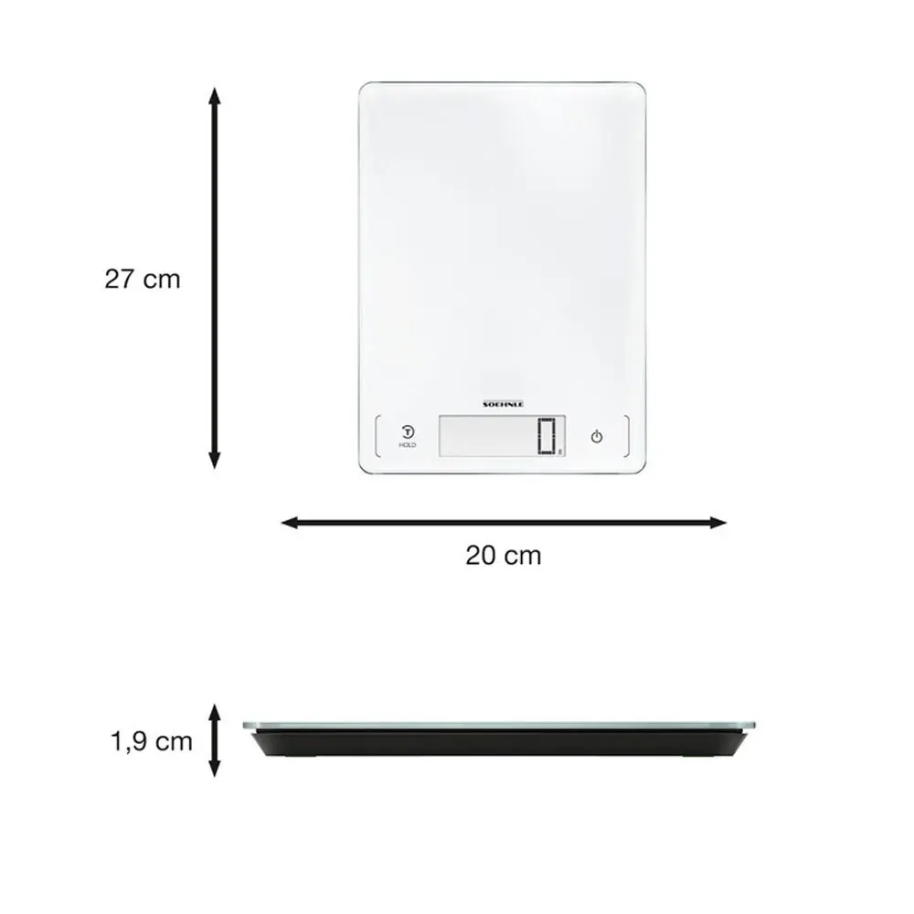 Soehnle Page Profi 300 Digital LCD Kitchen Food Scale Measure/Weighing 20kg