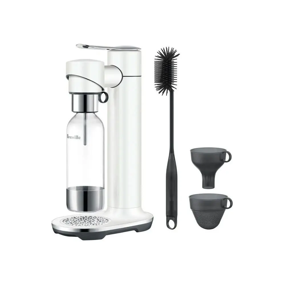 Breville The InFizz Fusion Water Sparkler Drink Maker 43x15x26cm Sea Salt