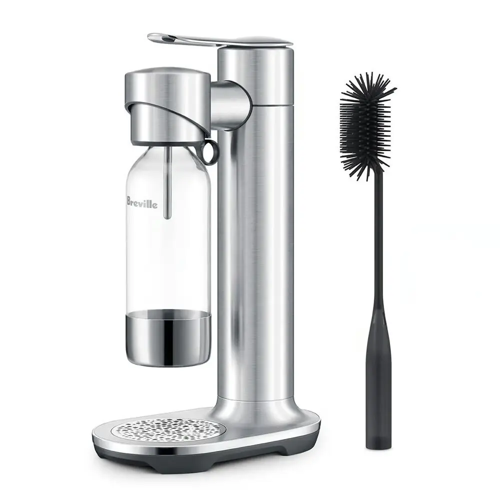 Breville The InFizz Aqua Water Sparkler 43x15x26cm Brushed Stainless Steel