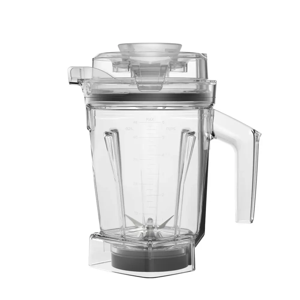 Vitamix New-Ascent Series Dry Grains Container w/ Handle/Lid 1.4L/26cm Clear