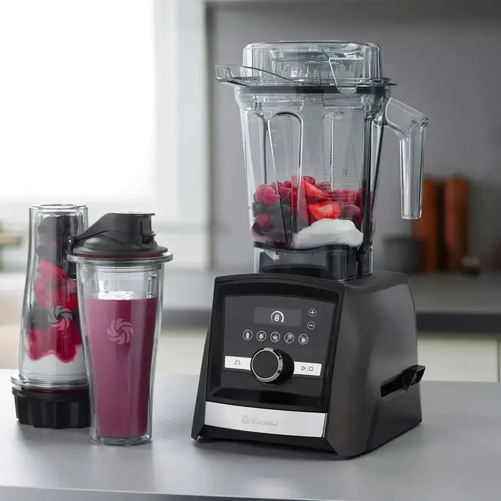 Vitamix Ascent Series Low Profile Container 2L/33.5cm w/ Handle/Lid/Blade Clear