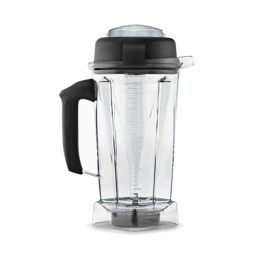 Vitamix Classic Blending Container Smoothie Maker 2L/33.5cm w/ Lid Black/Clear