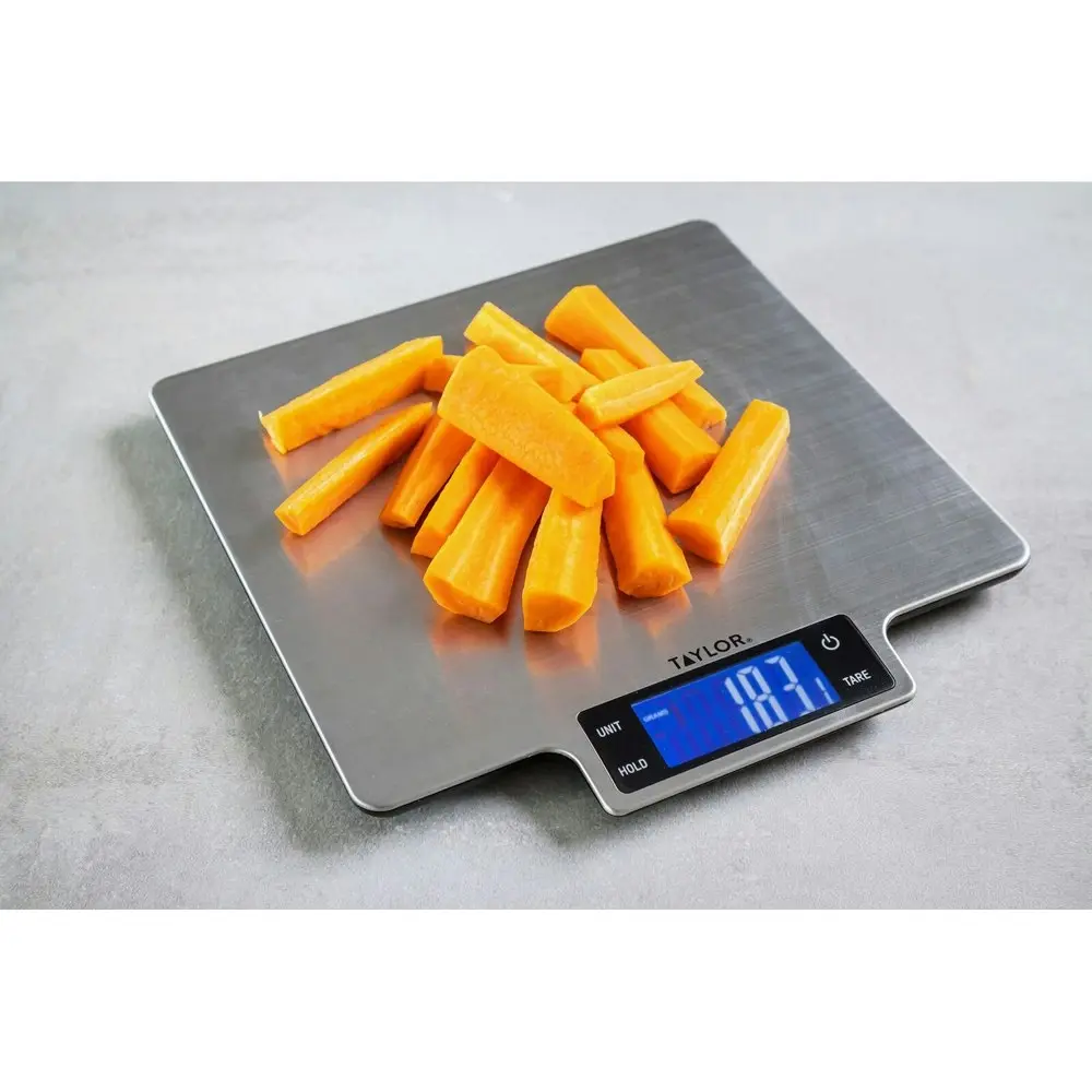 Taylor S/S Digital Weighing Food Measure Kitchen Scale Large Platform 10kg