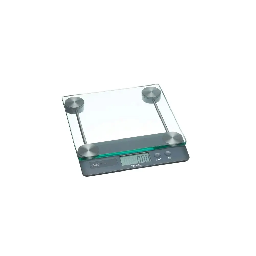 Taylor Glass Digital Food Weight Measure Kitchen Scale Touchless Tare 14.4kg