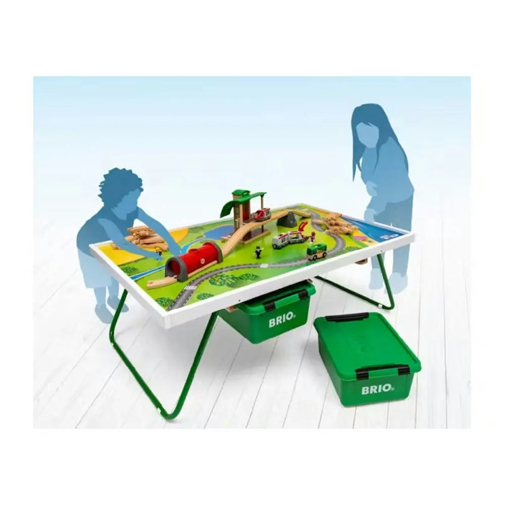 Brio HOME Wooden Play Table Kids/Childrens Interactive Play Toy Set 3y+