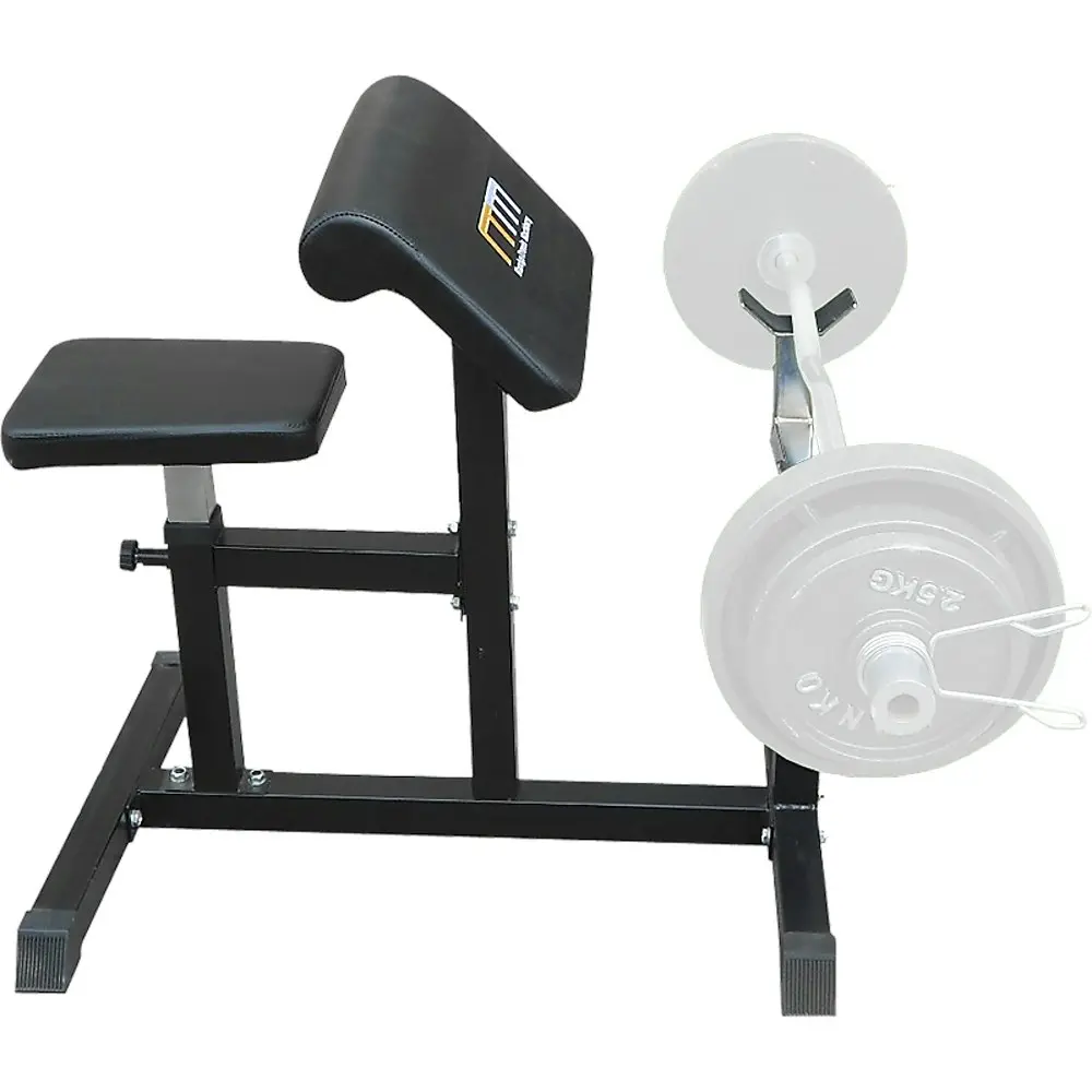 Preacher Curl Bench Weights Commercial Bicep Arms - One Size