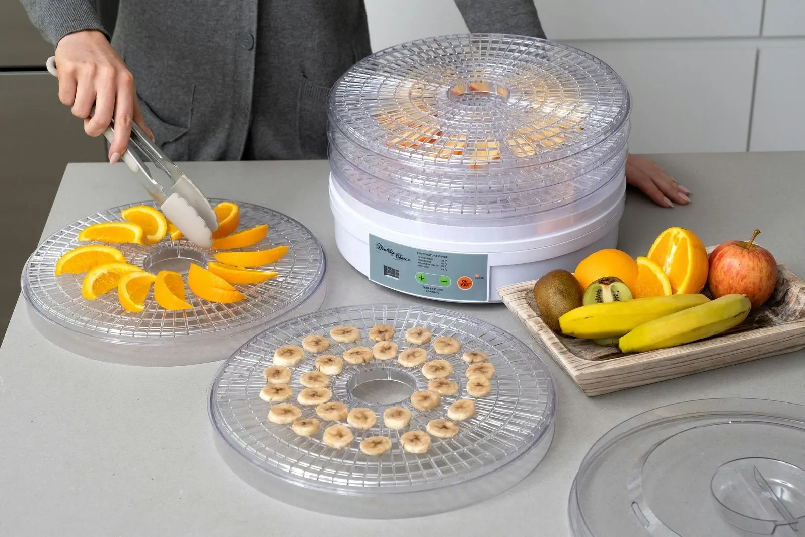 European Design Food Dehydrator/ Preserver W/ 2 Power Levels - One Size